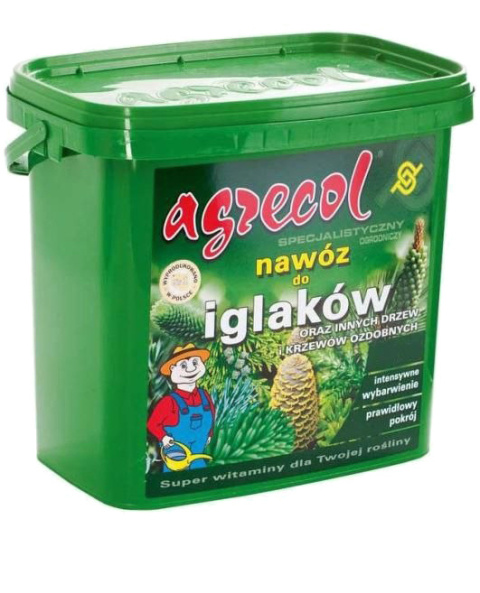 Nawóz Do Iglaków Mineralny Granulat 10kg Agrecol Gardenflora pl